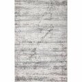 Bashian 3 ft. 6 in. x 5 ft. 6 in. Capri Collection Contemporary Polyester Power Loom Area Rug, Ivory C188-IV-4X6-CP105